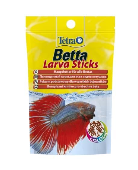 Корм для петушков и других лабиринтовых рыб Tetra Betta LarvaSticks 5 гр - фото 1 - id-p214094752
