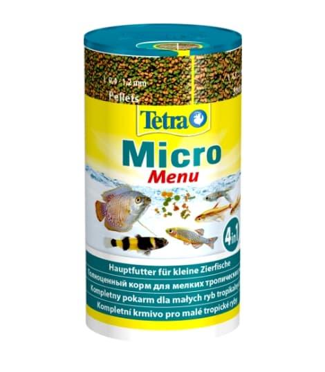 Смесь кормов для декоративных рыб Tetra Micro Menu 100 мл (65 гр) - фото 1 - id-p214094778