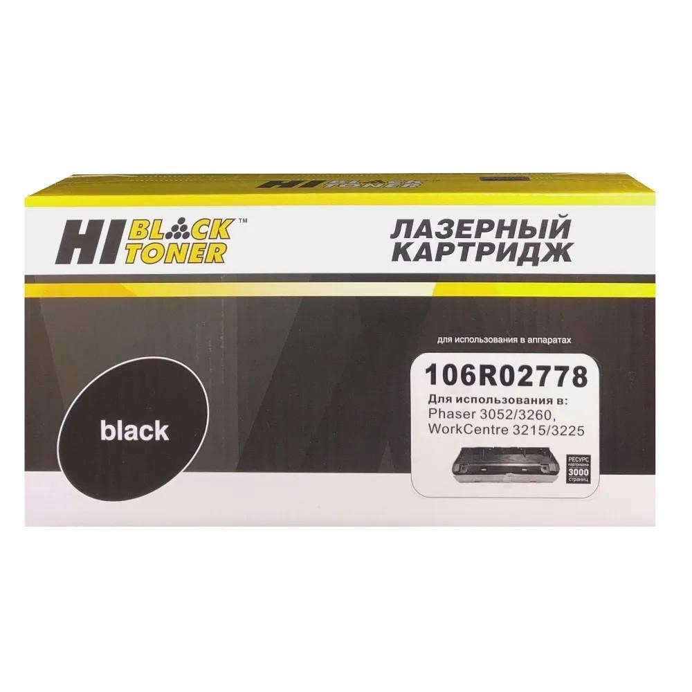 Hi-Black 106R02778 Картридж для Xerox Phaser 3052/3260/WC 3215/3225, 3К (новая прошивка) - фото 1 - id-p214205918