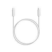 Bion Кабель USB Type-C to Type-C (CM/CM), 3A, 60W, 1м, белый [BXP-CCP-USBC-CMCM-1M-W]