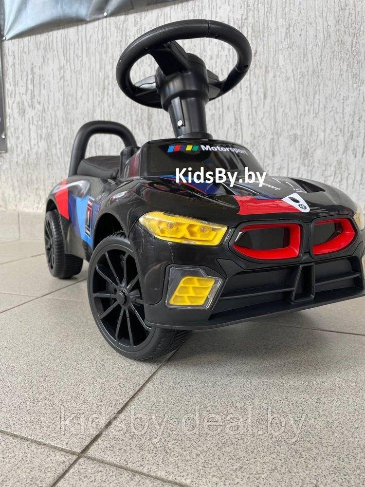 Детский толокар RiverToys F003FF (черный) BMW - фото 2 - id-p214206434