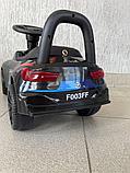 Детский толокар RiverToys F003FF (черный) BMW, фото 5