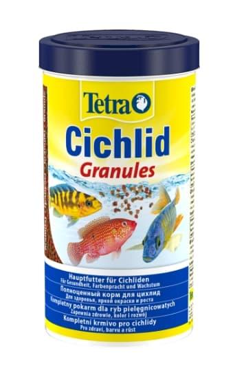Корм для средних цихлид Tetra Cichlid Granules 500 мл (225 гр) - фото 1 - id-p214094760