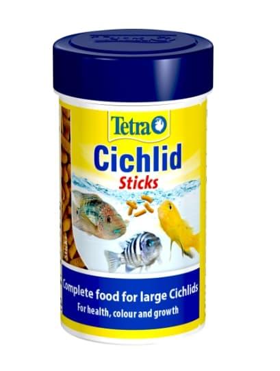 Корм для всех видов цихлид и крупных декоративных рыб Tetra Cichlid Sticks 500 мл (160 гр) - фото 1 - id-p214094763