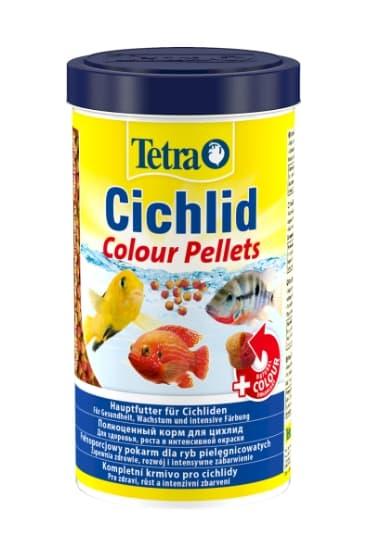 Корм для любых видов цихлид Tetra Cichlid Colour 500 мл (165 гр) - фото 1 - id-p214094767