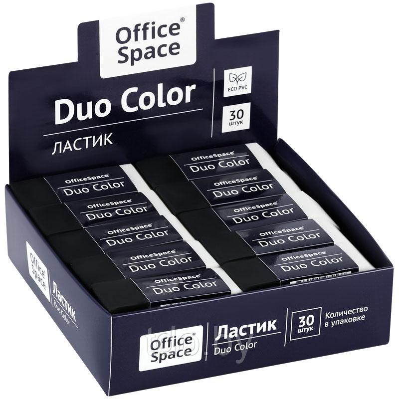 Ластик OfficeSpace "Duo Color", прямоугольный, ECO-ПВХ, 59*21*10мм - фото 3 - id-p214207825