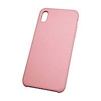 Бампер Silicone Case для iPhone Xs Max розовый