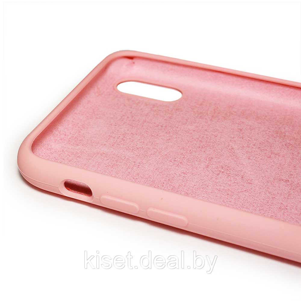 Бампер Silicone Case для iPhone Xs Max розовый - фото 2 - id-p189972710