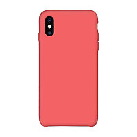 Бампер Silicone Case для iPhone X / Xs коралловый