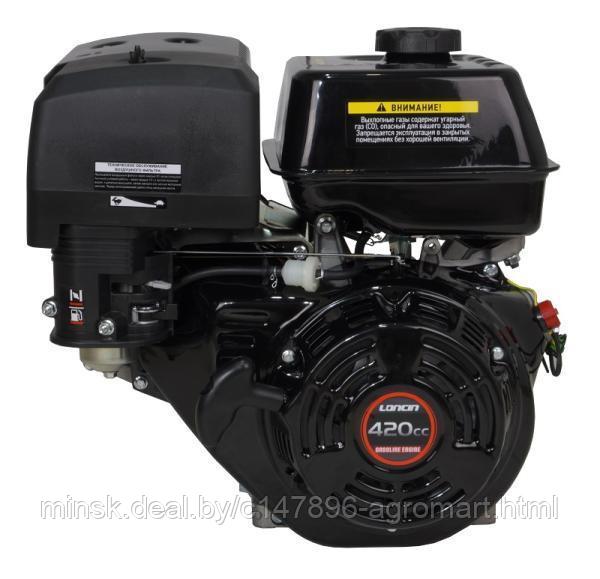 Двигатель Loncin G420F (L type) конусный вал 105.95мм - фото 1 - id-p214206576