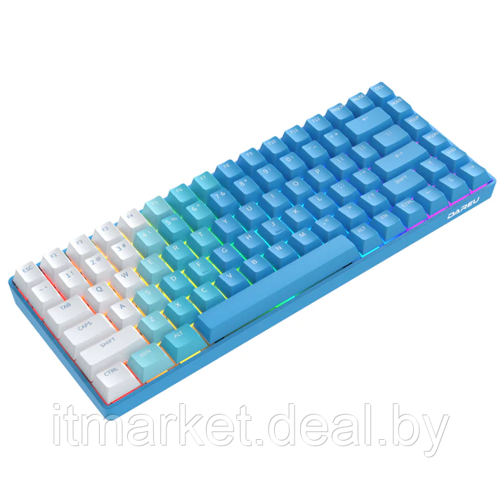 Клавиатура Dareu A84 (Blue Ice) - фото 2 - id-p214207638