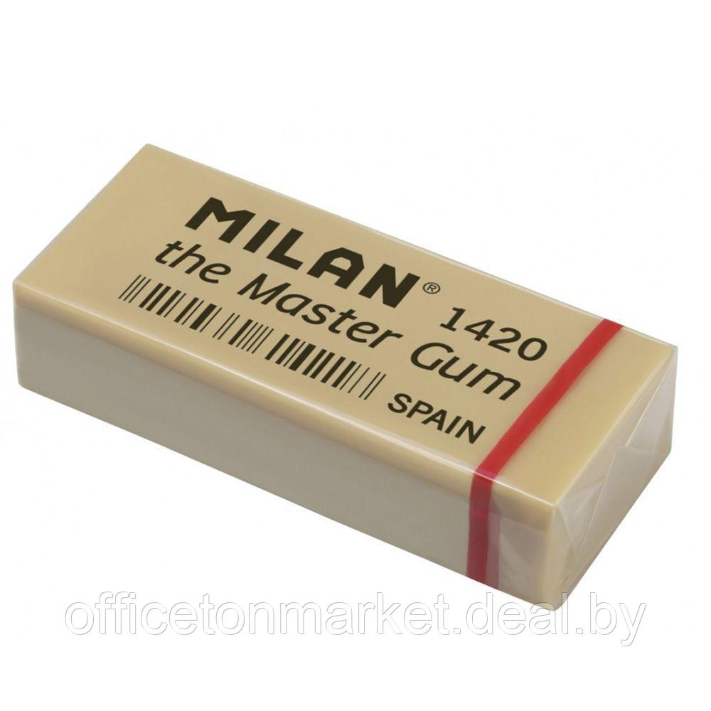 Ластик Milan "Master Gum 1420", 1 шт, бежевый - фото 1 - id-p214206872