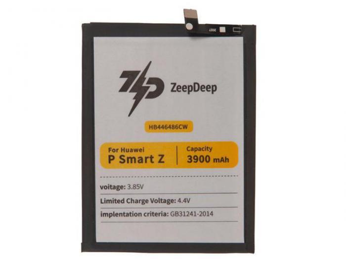 Аккумулятор ZeepDeep Asia (схожий с HB446486CW/HB446486ECW) для Huawei P Smart Z / Honor 9X / 9X Premium / Y9s - фото 1 - id-p214210576