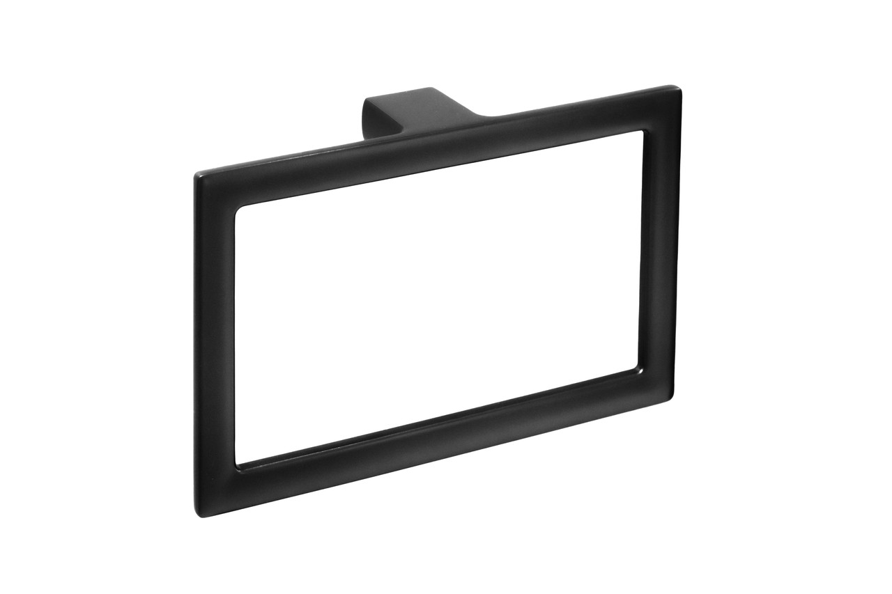 Держатель для полотенец, кольцо SYSTEM BA10019 001005 AL6 черный матовый FLAT