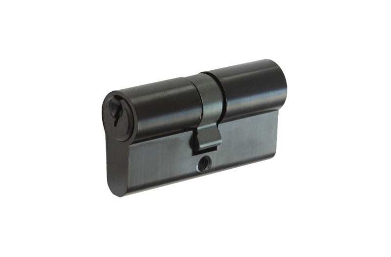 Цилиндровый механизм C30X30DN AL6 черный, арт.060014100 LOCKSTYLE (ЛОКСТАЙЛ), материал- латунь