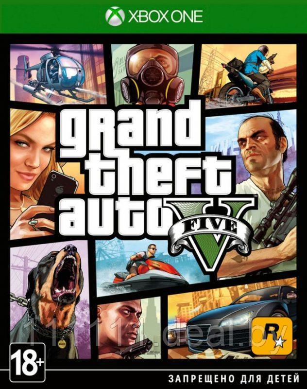 Grand Theft Auto V (Русская версия!) GTA 5 для Xbox One - фото 1 - id-p214211086