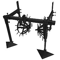 Комплект культиватор-пропольник Ёжик КПР-М1П для мотоблока Беларус МТЗ