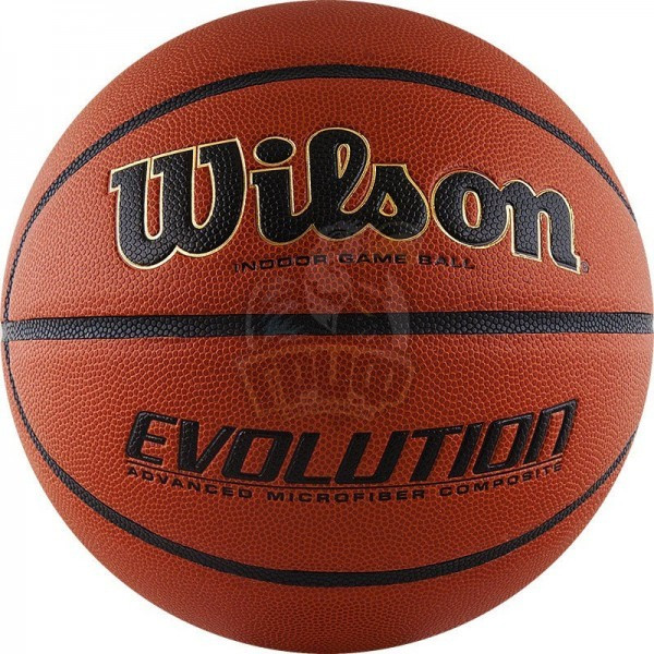 Мяч баскетбольный тренировочный Wilson Evolution Indoor №7 (арт. WTB0516XBEMEA)