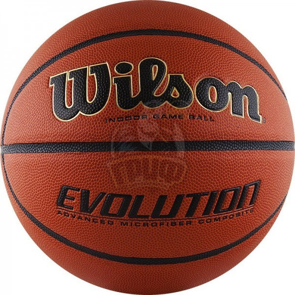 Мяч баскетбольный игровой Wilson Evolution Indoor №7 (арт. WTB0516XBEMEA) - фото 1 - id-p214212859