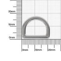 Полукольцо 7545 15мм никель полир