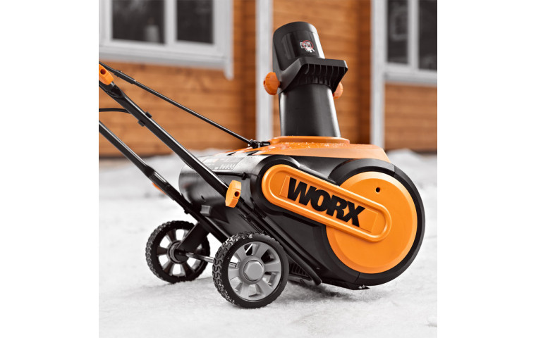 Снегоуборочная машина электрическая WORX WG450E - фото 5 - id-p214213171