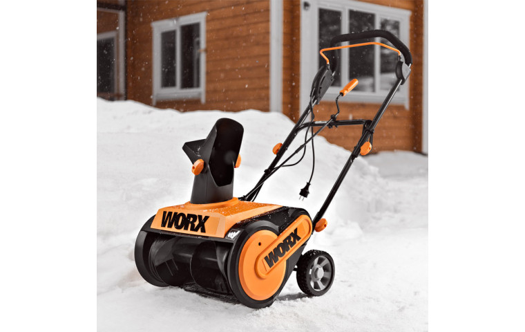 Снегоуборочная машина электрическая WORX WG450E - фото 6 - id-p214213171