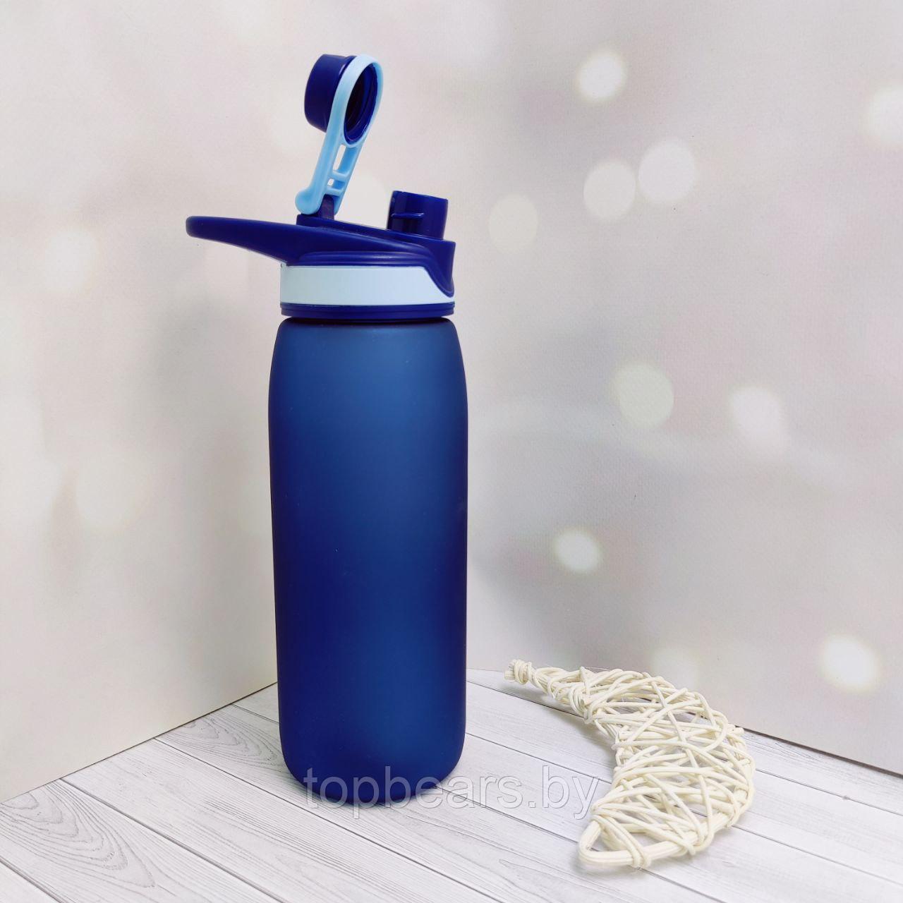 Бутылка Blizard Tritan Sport для воды матовая, 800 мл. Синяя - фото 7 - id-p214214667