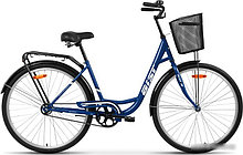 Велосипед AIST 28-245 с корзиной 2022 (синий)