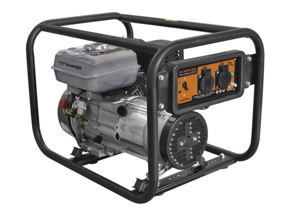 Бензиновый генератор Carver PPG-3900A Builder - фото 1 - id-p214213518