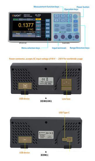 Мультиметр Owon XDM1041 - фото 8 - id-p202725967