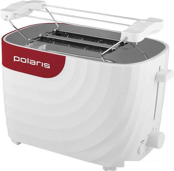 Тостер Polaris PET 0720 (белый/красный) - фото 2 - id-p208949819