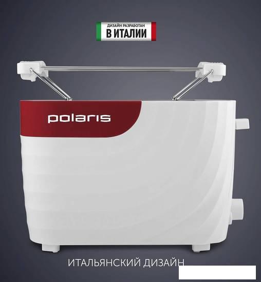 Тостер Polaris PET 0720 (белый/красный) - фото 6 - id-p208949819