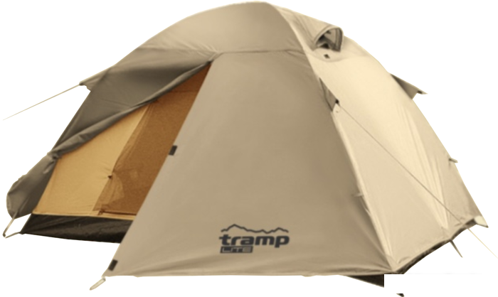 Кемпинговая палатка TRAMP Lite Tourist 3 (песочный), фото 2