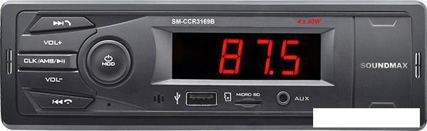 USB-магнитола Soundmax SM-CCR3169B