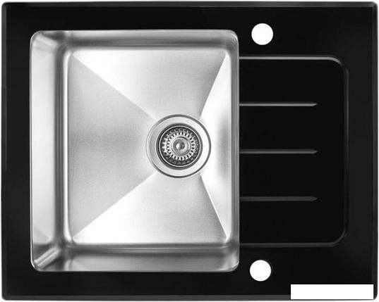 Кухонная мойка ZorG GS 6250 (черный), фото 2
