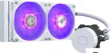 Кулер для процессора Cooler Master Masterliquid ML240L V2 RGB White Edition MLW-D24M-A18PC-RW