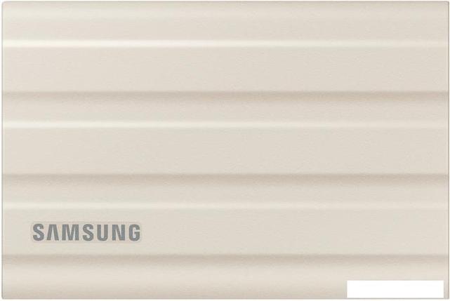 Внешний накопитель Samsung T7 Shield 2TB (бежевый), фото 2