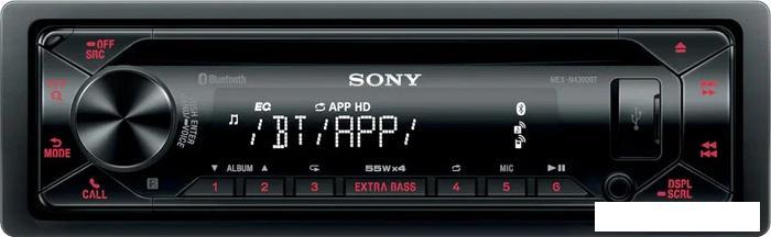 CD-магнитола Sony MEX-N4300BT - фото 1 - id-p209829435