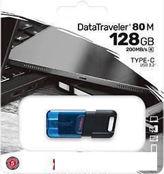 USB Flash Kingston DataTraveler 80 M 128GB, фото 2