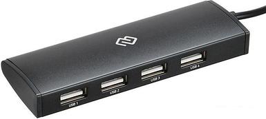 USB-хаб  Digma HUB-4U2.0-UC-B