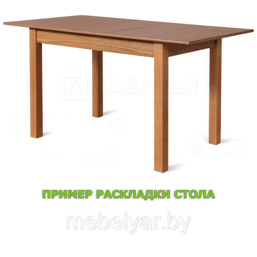 Стол обеденный Мебель Класс Бахус (раздвижной) палисандр - фото 2 - id-p214229530