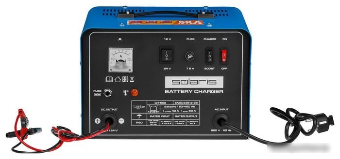 Зарядное устройство Solaris CH-502 - фото 3 - id-p214233416