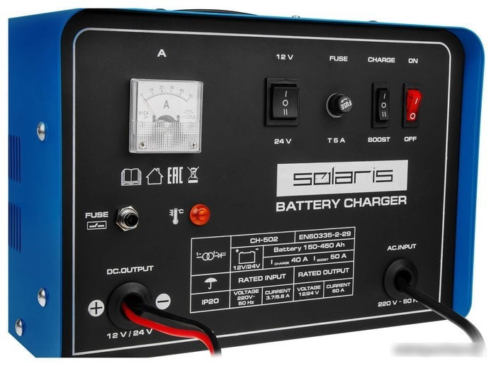 Зарядное устройство Solaris CH-502 - фото 4 - id-p214233416