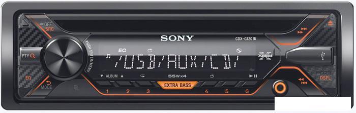 CD/MP3-магнитола Sony CDX-G1201U - фото 1 - id-p209908931