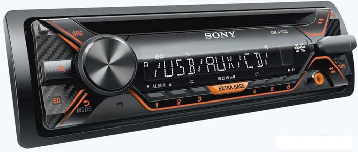 CD/MP3-магнитола Sony CDX-G1201U - фото 2 - id-p209908931