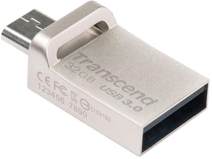 USB Flash Transcend JetFlash 880 32GB (TS32GJF880S) - фото 2 - id-p209930593