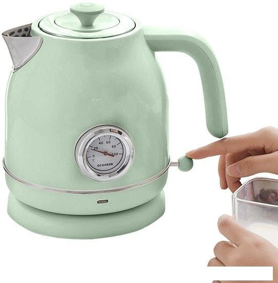 Электрочайник Qcooker QS-1701 (китайская версия, зеленый) - фото 2 - id-p209932262