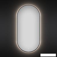 Wellsee Зеркало с фоновой LED-подсветкой 7 Rays' Spectrum 172201500, 40 х 80 см (с сенсором и регули