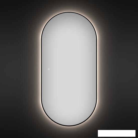 Wellsee Зеркало с фоновой LED-подсветкой 7 Rays' Spectrum 172201540, 55 х 100 см (с сенсором и регул