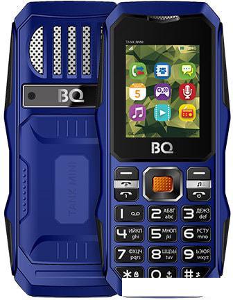 Мобильный телефон BQ-Mobile BQ-1842 Tank mini (синий) - фото 1 - id-p210017421